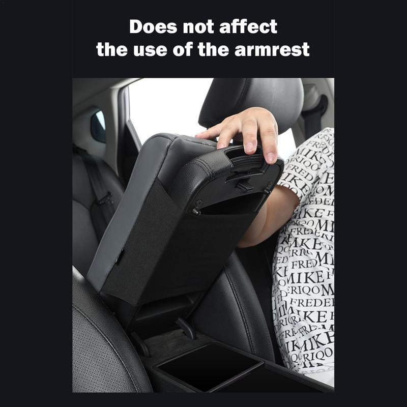 Allmän Bil Armstöd Box Mat Boosterkudde Auto Mittkonsol Kudde Pad Tjock Armstödskudde Interiör Ersättningsdelar