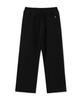 Treasure Vertical Flame Wide Sweatpants Black