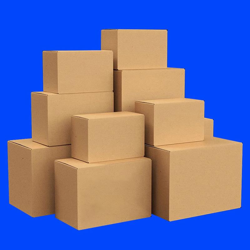10Pcs Folding Corrugated Paper Box Mailing Shipping Gift Box Cardboard For Business Shipping Express Packaging Boxes