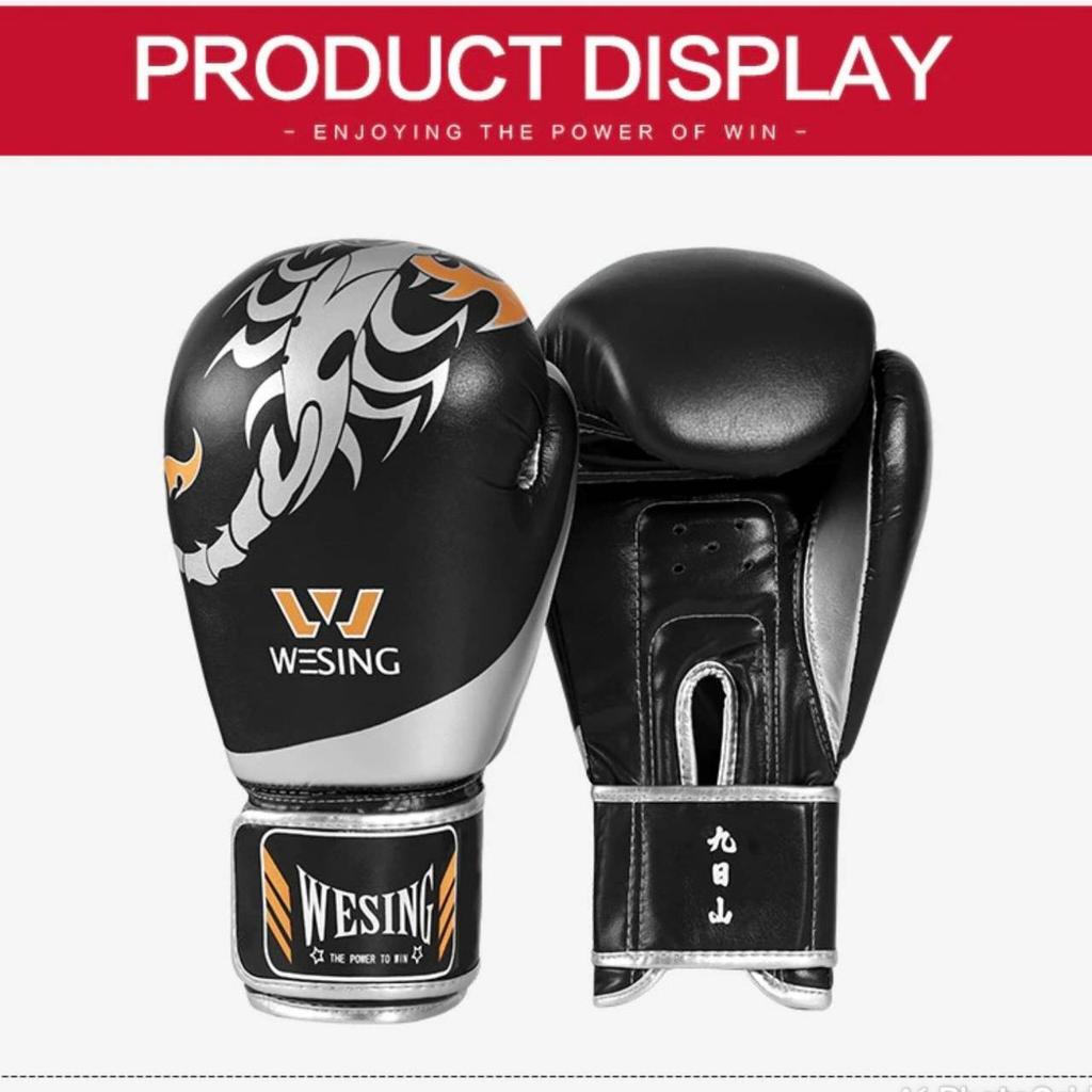 Wesing Gloves Boxing Gloves Manoplas Boxeo Training Punch Mitts Luva Boxe Guantes Boxeo Sanda Muay Thai Gloves