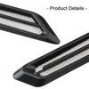 Car Exterior Hood Air Flow Side Fender Vent Intake Air Wing Cover Trim Car Styling Shark Gill ABS 3D Decoration New Decorations