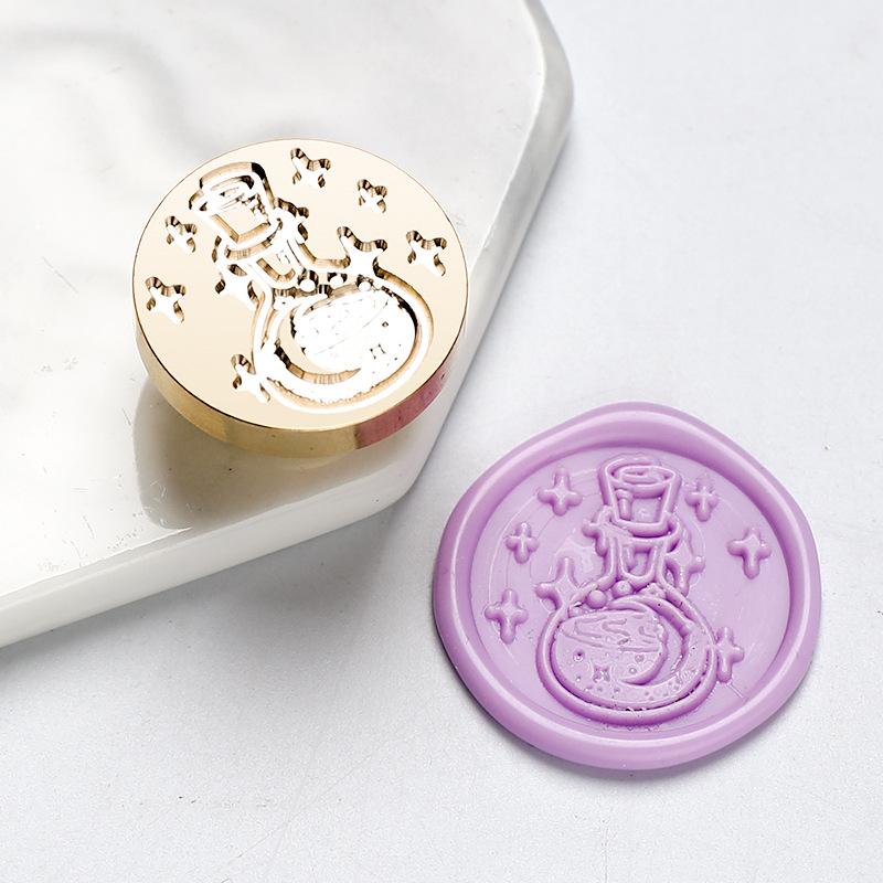 Wholesale Retro Vintage Wax Seal Stamp Sealing Wax Stamp Head For Wedding Invitation Gift Packaging Cards Scrapbooking Stamps