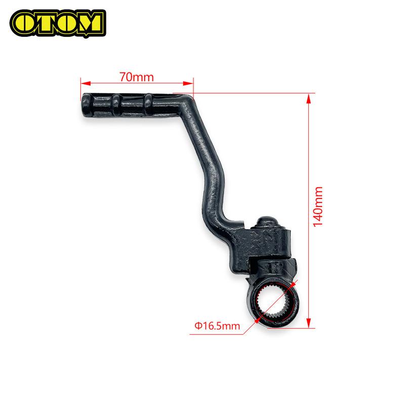 For YAMAHA LONCIN GPX Motorcycle Start Lever Kick Starter DT230 MT250 TSE250 2T,Water-Cooled Engine Accessories Pit Dirt Bikes