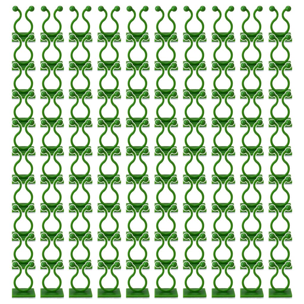 Plant Support Clips For Vine Plants Durable PP Plastic Adjustable Design Easy Installation Gardening Tool