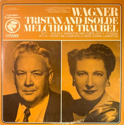 Disque Vinyle LAURITZ MELCHIOR HELEN TRAUBEL Wagner Tristan et Isolde 32160145 COLUMBIA ODYSSE 1967 US Classique Occasion