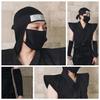 Clearstone Cosplay Halloween Ninja Size Black Suit, Unisex, 3L,