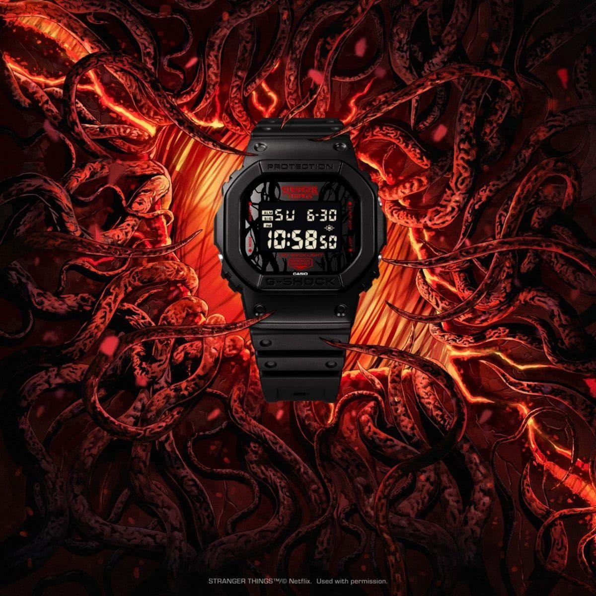 G-SHOCK STRANGER THINGS DW-5600STT-1JR Stranger Things