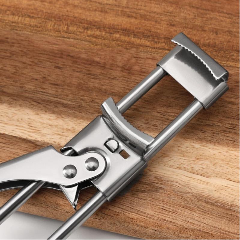 Stainless Steel Can Opener Adjustable Multi Function Labor Saving Bottle Jar Can Opener Easy Grip Kitchen Tool Accessories