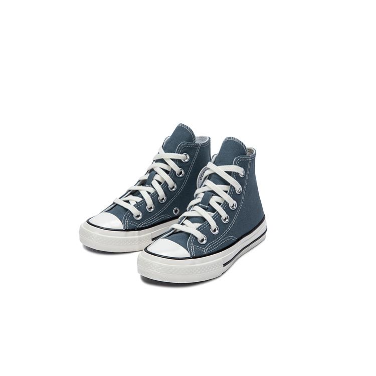 Converse Chuck 70 Canvas Versatile Fashion High-Top Kids Canvas Shoes Kids Sneakers Blue A08429C