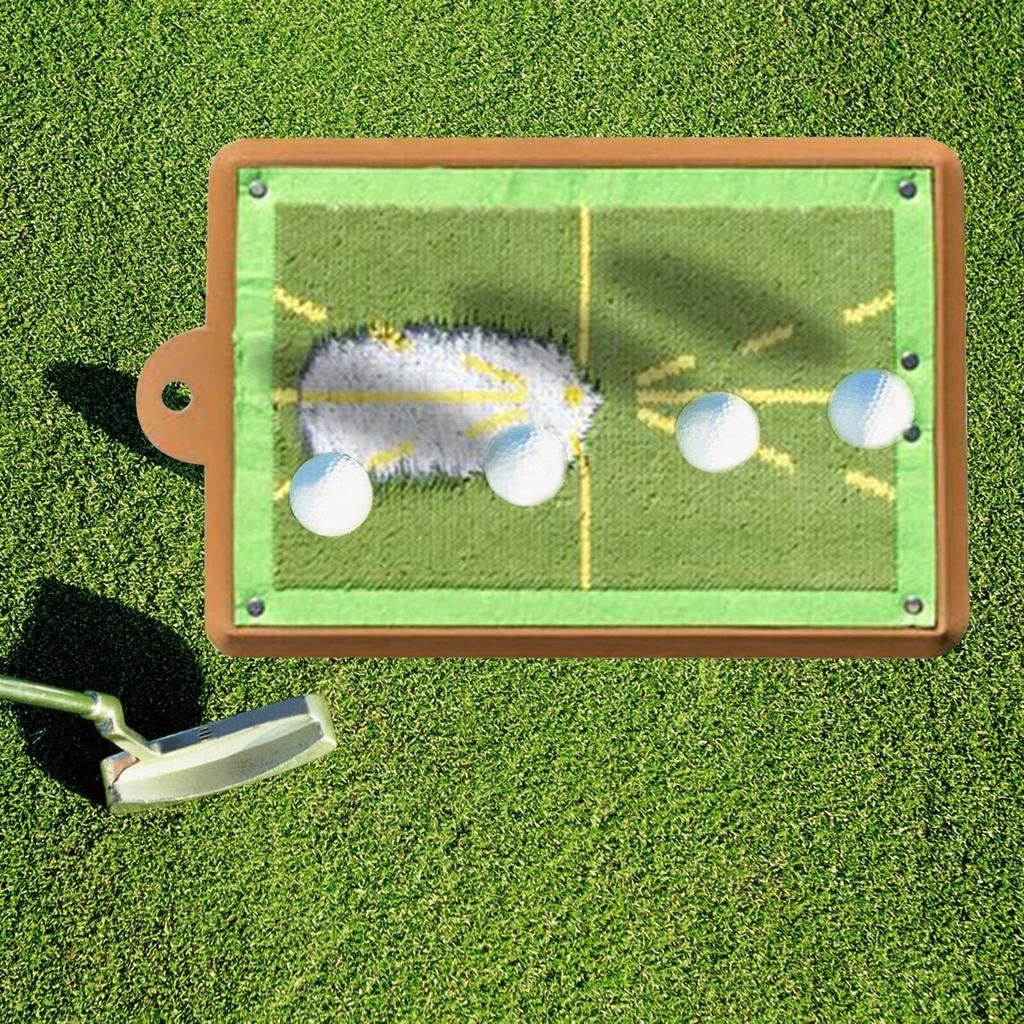 Golfová tréninková podložka pro odpalování švihu, prémiová golfová podložka proti nárazům