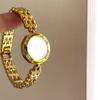New Women'S Fashion Watch, Luxurious Gold, Vintage Style, Ladies' Quartz Watch, Casual And Elegant, High-End Women'S Wristwatch.