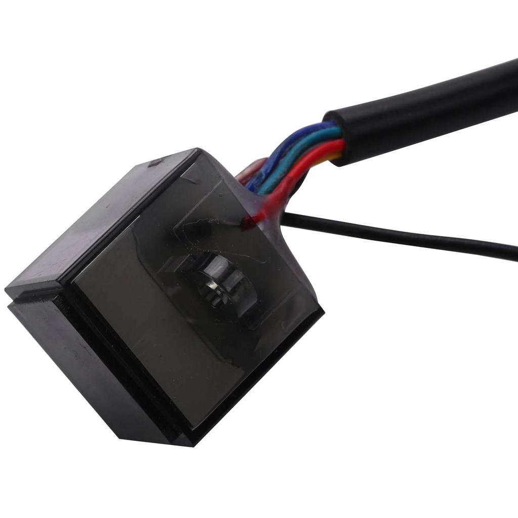 Ahvqevn Green LED Universal N-6 Digital Gear Indicator Bi-Display Shift Lever Sensor Motorbike Accessories