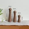 3Pcs Doll House Furniture Gift Dollhouse Alloy Cooking Pepper Grinding Bottle Miniature Mini Scene Model Doll Accessories