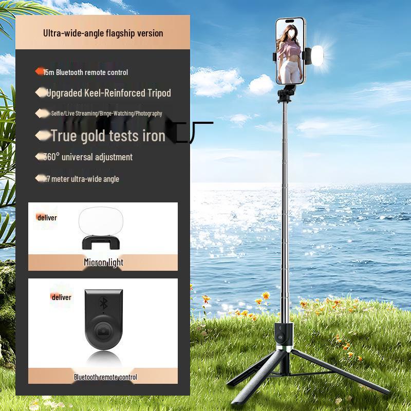 Portable Bluetooth Selfie Stick & Tripod with Remote