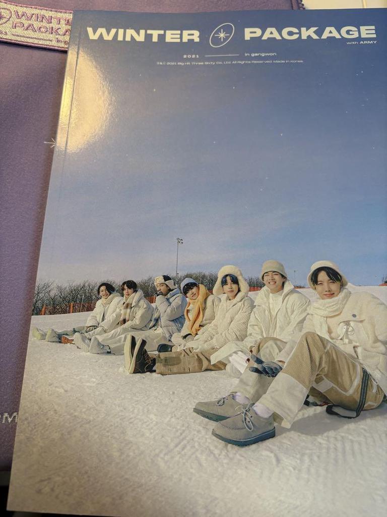 [USED] BTS 2021 WINTER PACKAGE