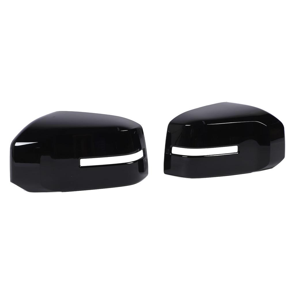 2PCS Rearview Mirror Cap Left and Right Exterior Rear View Mirror Housing Cap for Triton L200 2023