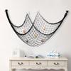 Mediterranean Fishing Net Wall Decor Ornamental Netting Wall Decor for Beach Parties Nautical Themes And Baby Showers