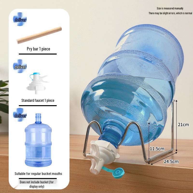 Large Simple Water Dispenser Rack with Pump