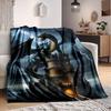 1pc Dragon Castle Blanket, Lightweight Flannel Throw Blanket for Sofa, Bed, Travel, Camping, Living Room, Office, Couch, Chair, and Bed