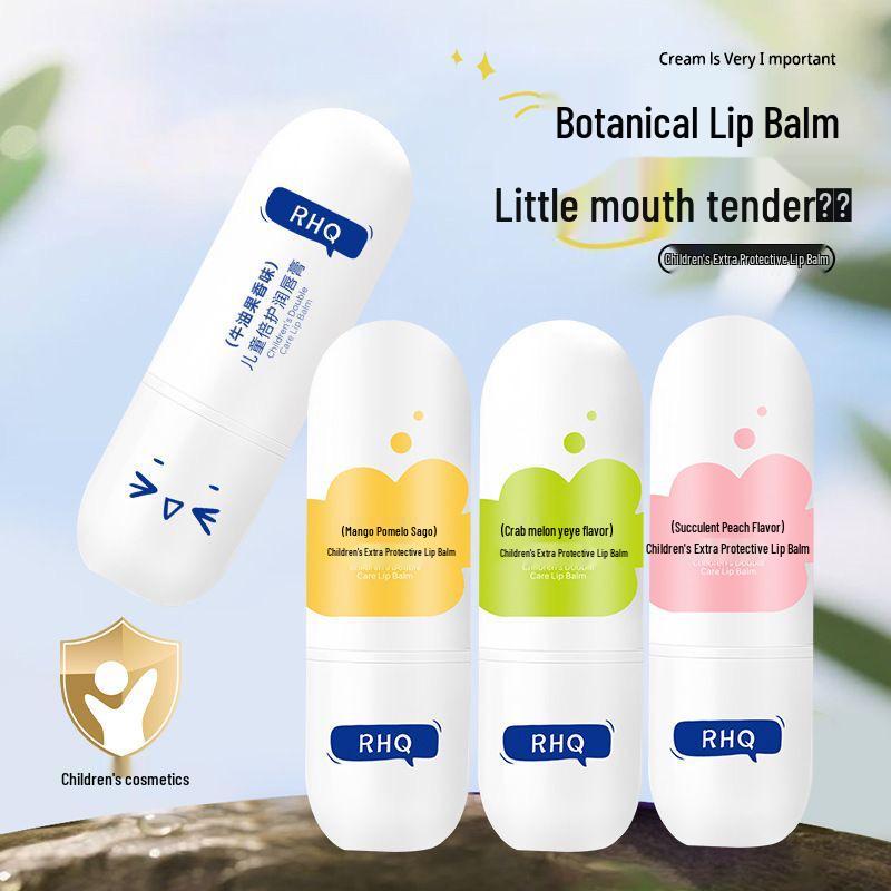 RHQ Kids' Hydrating Lip Balm: Moisturizing Anti-Chap Protection for Autumn & Winter