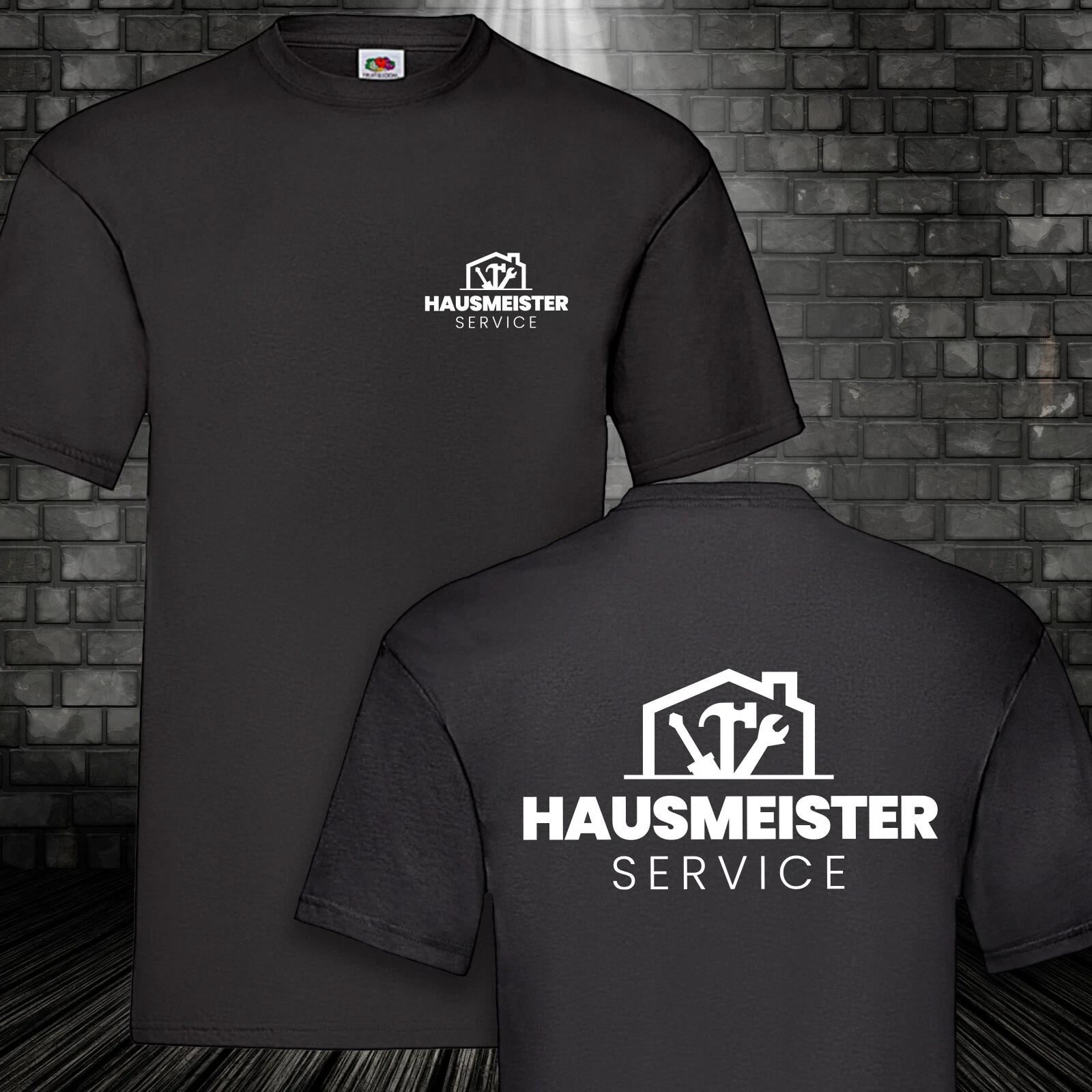 Janitorial Service T-Shirt Maintenance Shirt Property Manager Waiter -5XL XL