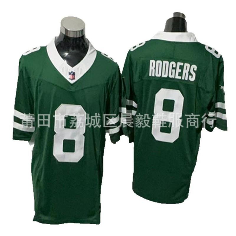 New York Jets 3rd Gen Retro Embroidered Football Jersey Mens American Team Rugby Uniform