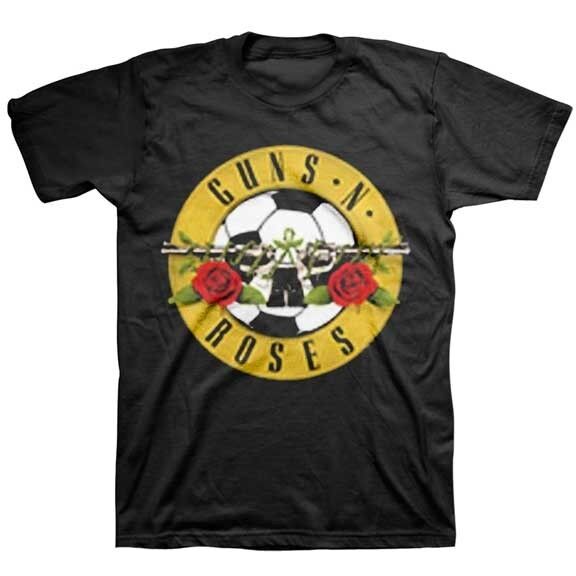 

Футболка унисекс Guns N Roses Guns Rosas Futbol Bola S
