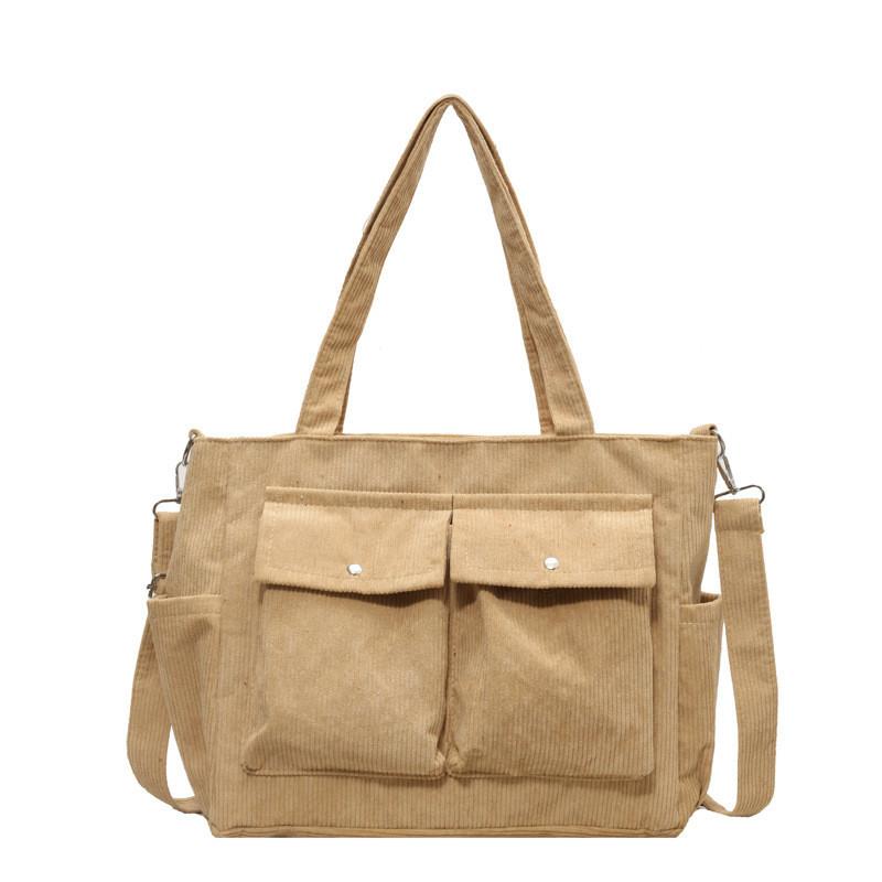 2024 New Velvet Shoulder Bag Women Urban Simple Style Large Capacity Crossbody Bag