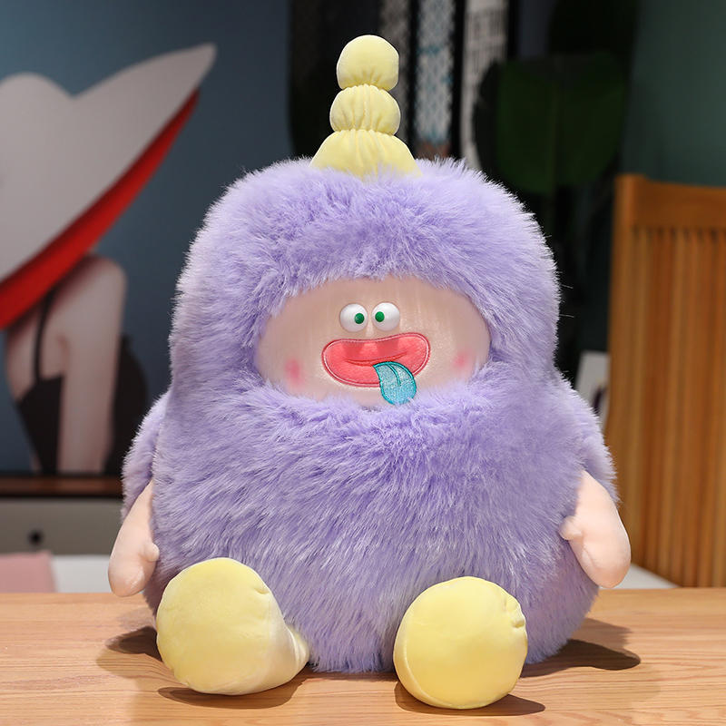 

Monster Little Plush Toy Stuffed Animal Cute Soft Doll Kids Birthday Present фіолетовий