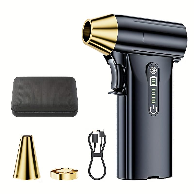 

Портативный турбовентилятор — ручной пылесос для удаления пыли и снега, устройство для розжига угля для гриля, небольшой и перезаряжаемый, подходит для клавиатур, салонов автомобилей, использования на открытом воздухе и многого другого. wireless