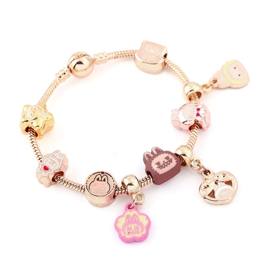 Bead Bracelet Cartoon Kit Alloy Components Gift Giving  Crafting Creative