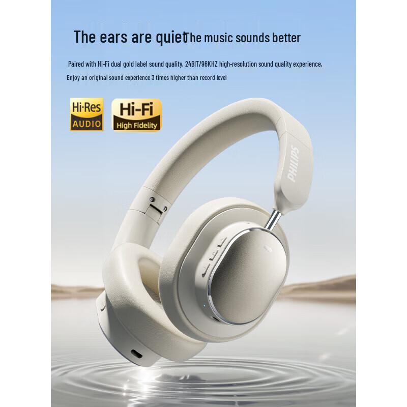 Philips TAH5519 Wireless ANC Over-Ear Headphones