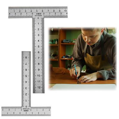 2Pcs Building Tools Square Ruler Stainless Steel Mini Right Angle Ruler Measuring Layout Tool Precision Building Framing Gauge