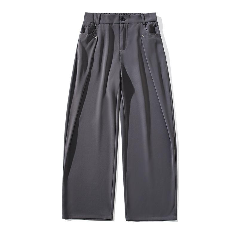 Men's Trousers Men's Wide Leg Design Sense Hip Hop Casual Mopping Pants