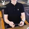 Herren Sommer Baumwoll Poloshirt