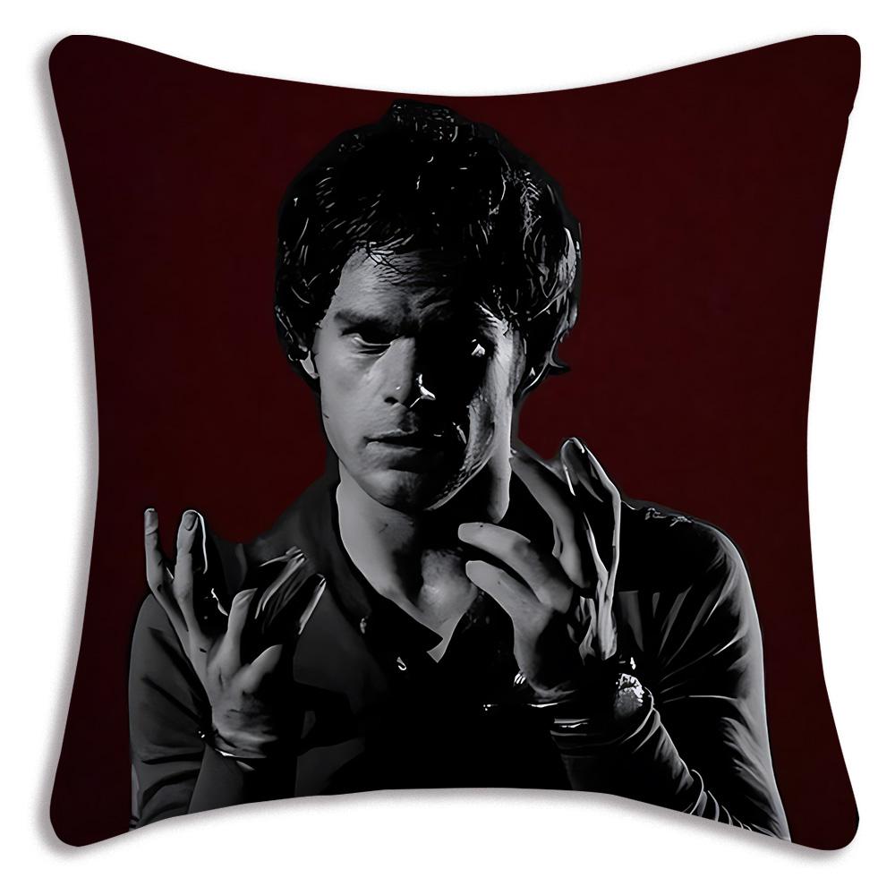 Copricuscini Classici Film D-Dexter Morgans Cartone Animato Divano Decorativo Casa Stampa Double-sided Corto Peluche Carino Copricuscino