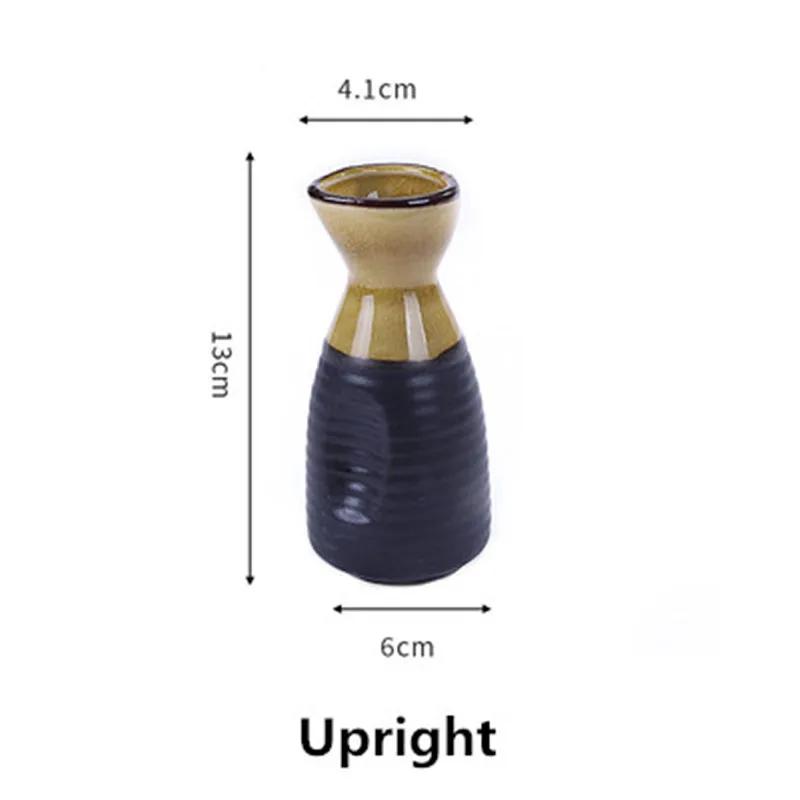 Sushi Shop Sashimi Plate Decoration Ceramic Small Bottle Dry Ice Japanese Kitchen Tableware Restaurant Toothpick Holder Storage
