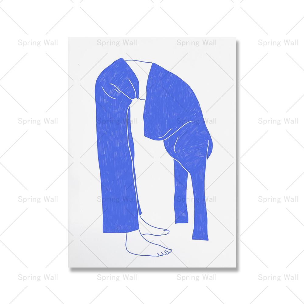 Simple Nordic Poster Not Today Colorful Hanging In There Canvas Print Painting Wall Picture Art Bedroom Living Room Home Decor