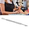 Stainless Steel Double End Nail Pusher Metal Cuticle Remover Tool  Daily manicure care