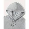 Saturn Planet Printed Hoodie Sportswear Drawstring Hoodie Pants Set Casual Street Style Fashionable Men's Essential