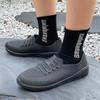 Men's Summer Non-Slip Outdoor Rain Boots Fashion Flat Bottom Commuting Water Shoes