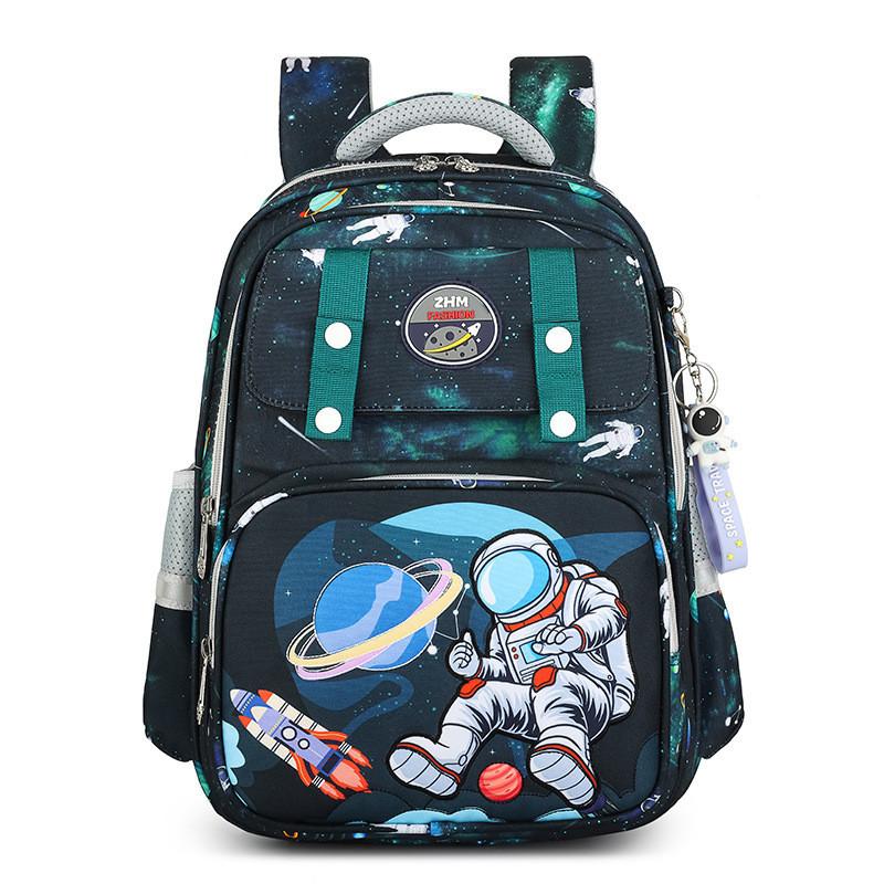 Adorable Cartoon Unisex Kids Backpack For Elementary School Oxford Cloth