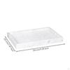 Marble Tray with Raised Sides Elegant Sleek for Dresser