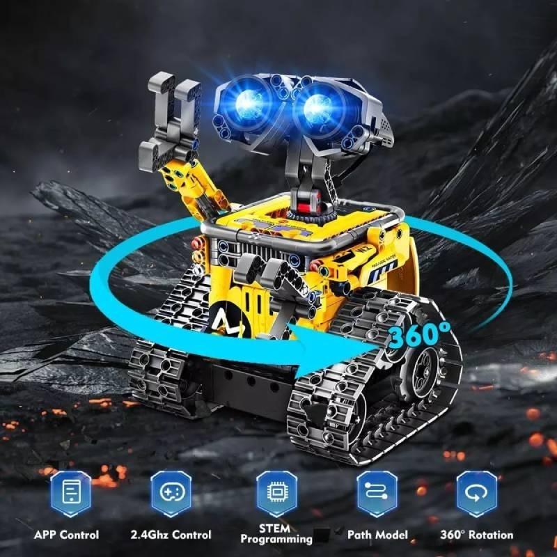 Remote Control Wall-e Robot Building Blocks Compatible With For Boys**