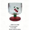Changqi Strawberry Cherry Painted Glass Beverage Cup Set