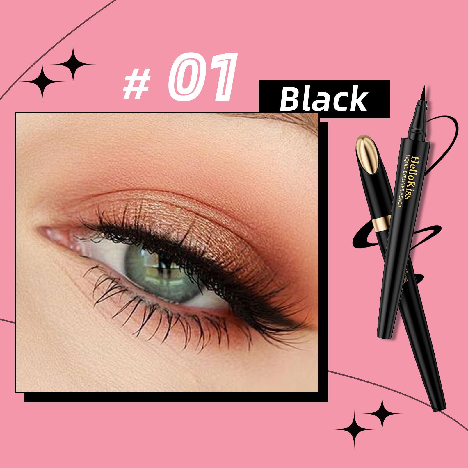 

Подводка для глаз Макияж Ультратонкая подводка Водостойкая подводка 01# Black