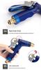 Sky Blue High-Pressure Copper Water Nozzle for Car Wash and Gardening