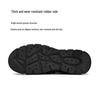 Men's Plus Size Leather Slip-On Shoes with Side Zipper - Lightweight, Breathable, and Handmade for Casual Wear