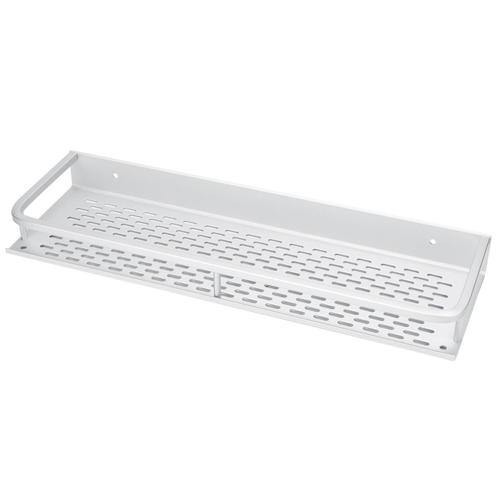 Wall Mounted Space Aluminum Bathroom Shower Holder Shelf Storage Rack Organizer40x12x4cm