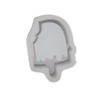 X6HE Bear Epoxy Resin Molds Shaker Dinosaur Photo Frame Keychain Pendant Silicone Jewelry Making Decorations DIY